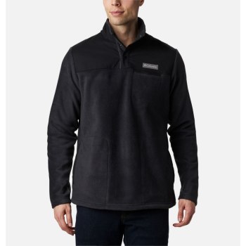 Columbia Pullover Heren, Cottonwood Park Half Snap Fleece Zwart, 57HBDWJFK